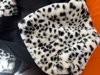 Sudadera cremallera animal print