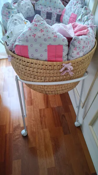 Colchón Ecus Kids Peti tech + funda + capazo