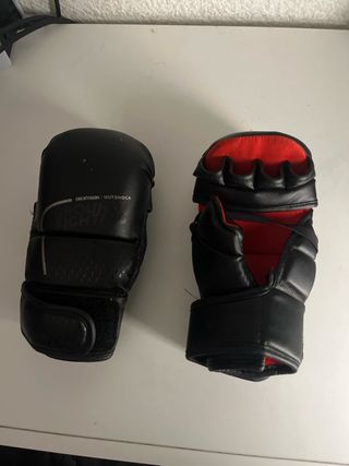 Guantes MMA Outshock Negros y Rojos