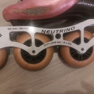 Patines de velocidad/botas de patinaje T.33 y 37