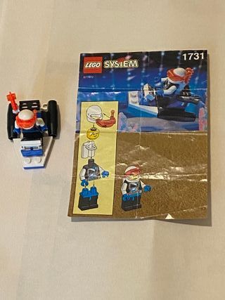 LEGO 1731 Ice Planet Scooter 1994 Completo