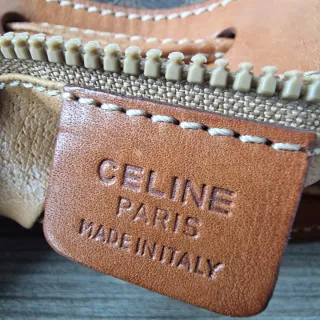 Bolso Celine Bucket Macadam Vintage Marrón