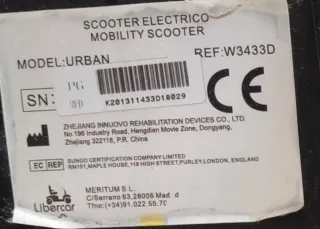 Scooter Eléctrico Rojo