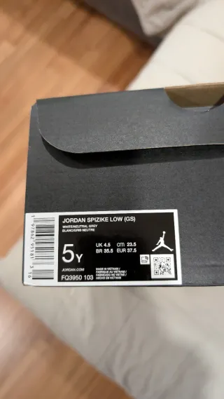 Jordan Spizike Low Bianche Originali