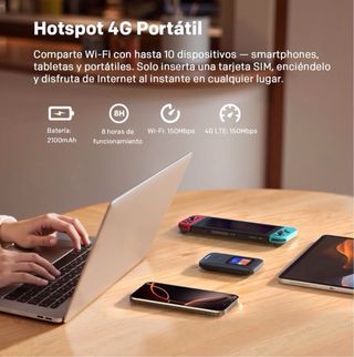 Router Wifi Portátil con SIM SIN ABRIR