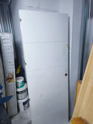 Puerta blanca