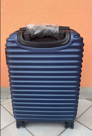 Valigia 4 ruote Easy Trip blu 50x35x20