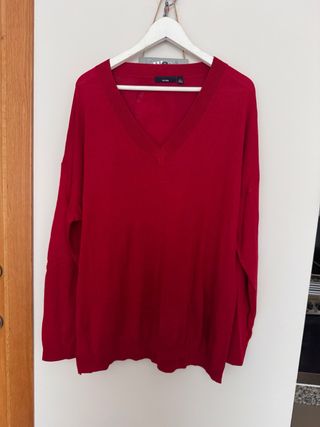 Jersey Kiabi Rojo Talla xxl grande