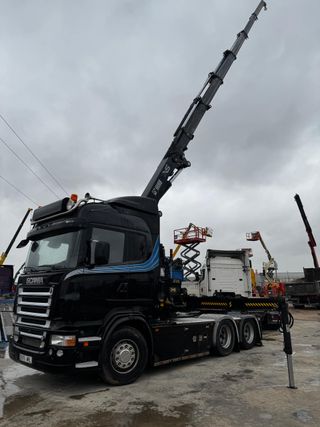SCANIA R500 6X2 + HIAB 377EP-5 + Control Remoto