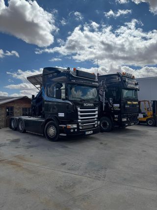 SCANIA R500 6X2 + HIAB 377EP-5 + Control Remoto