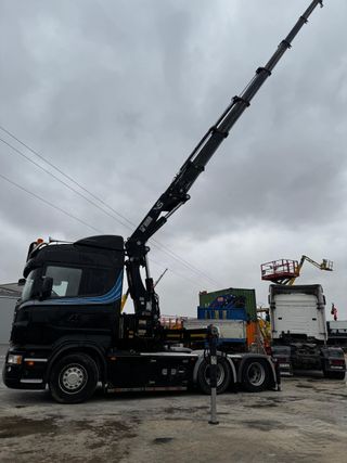 SCANIA R500 6X2 + HIAB 377EP-5 + Control Remoto