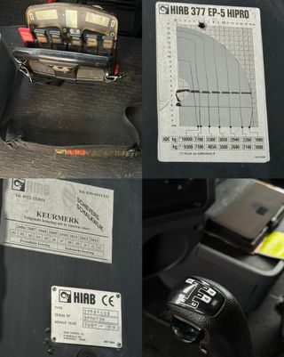 SCANIA R500 6X2 + HIAB 377EP-5 + Control Remoto