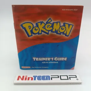 Manual Pokémon Rubí/Zafiro Game Boy Advance