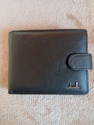 Portafoglio uomo nero alanxllu