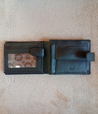 Portafoglio uomo nero alanxllu