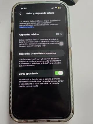 iPhone 14 Azul 128GB + 4 fundas