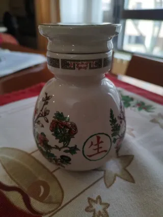 Tibor porcelana china antiguo