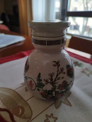 Tibor porcelana china antiguo