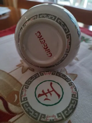 Tibor porcelana china antiguo