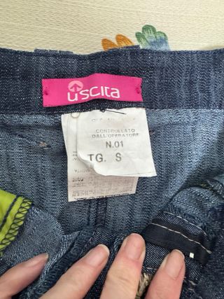 Falda vaquera Uscita Talla S