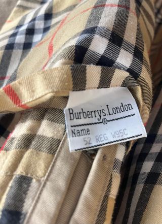 Burberrys London Vintage Beige Coat