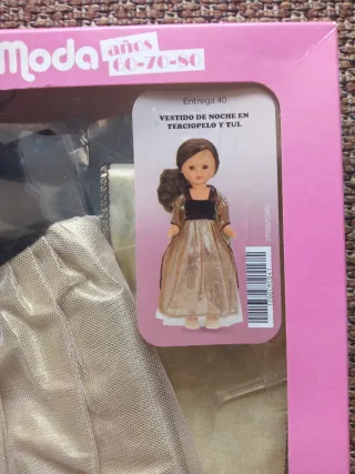 Nancy Colección Moda 60,70,80 Vestido Noche