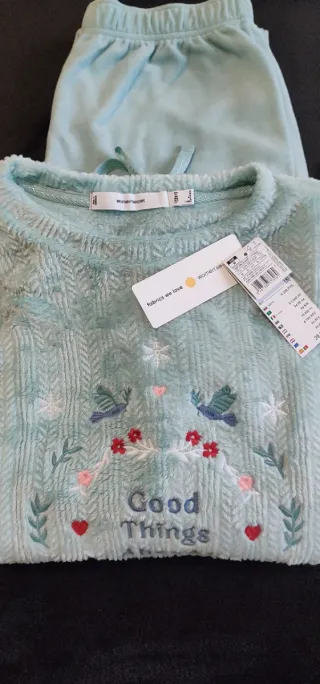 Pijama Polar Mujer Women'secret Talla M