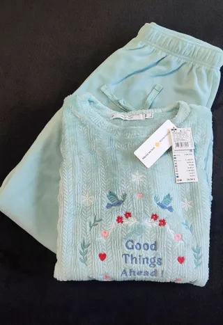 Pijama Polar Mujer Women'secret Talla M