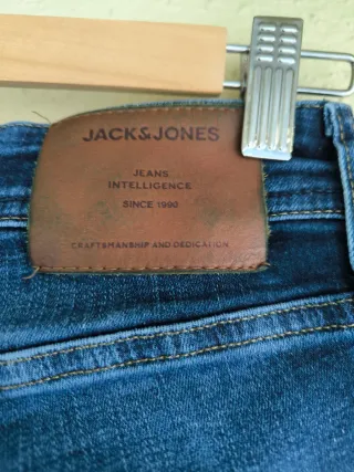 Vaqueros hombre azul