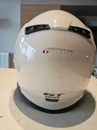 Casco Astone GT800 Blanco Talla S