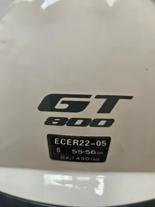 Casco Astone GT800 Blanco Talla S