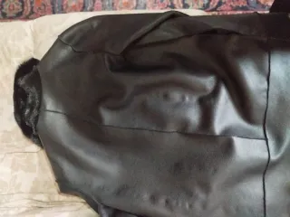 Ecoshearling Giacca Nera