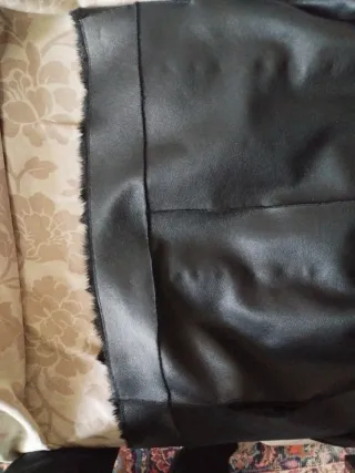 Ecoshearling Giacca Nera