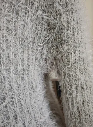 Maglia morbida grigia vestibilità m/l