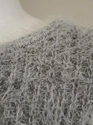 Maglia morbida grigia vestibilità m/l