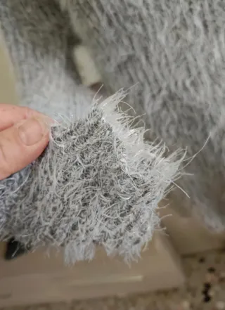 Maglia morbida grigia vestibilità m/l