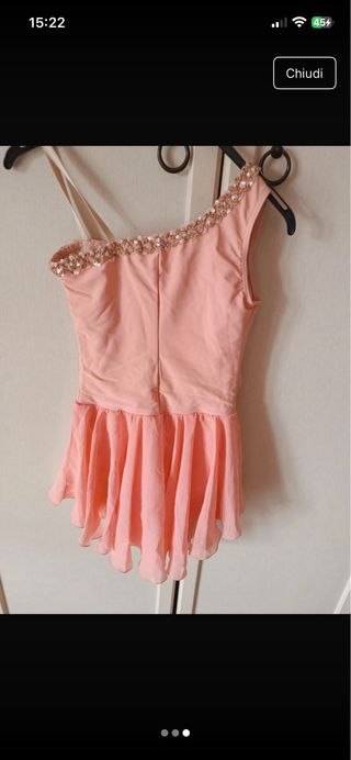 Abito danza classica bambina rosa