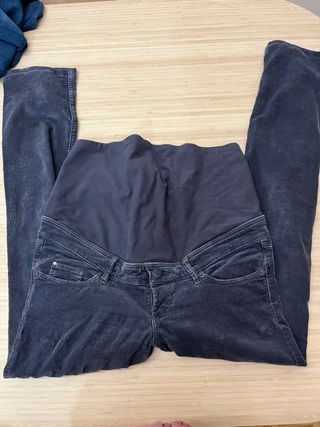 3 pantalones de embarazo HM. Talla 38/40