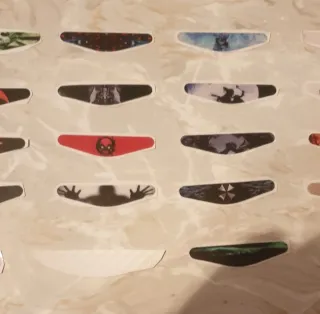 Lotto adesivi personalizzati per controller PS4