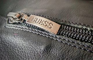 Botas Guess Piel Auténtica Negras Talla 36