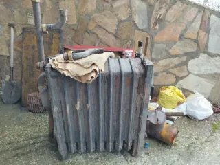 Caldera Roca Carbón/Leña