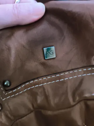 Bolso Piel Purificación García Marrón