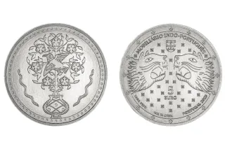 Portugal 2023 moneda 5€ Mobiliario Indo-portugués