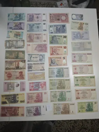 Álbum 170 Billetes Mundiales