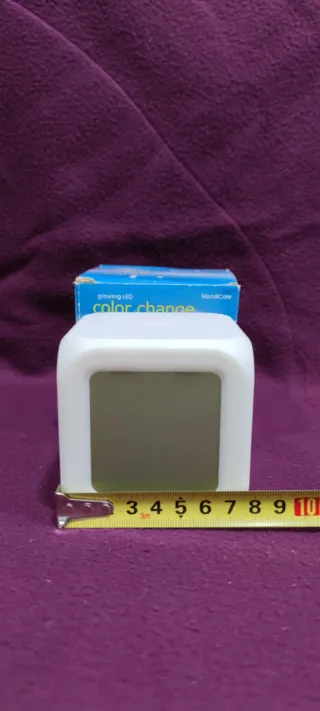 Reloj despertador digital LED color