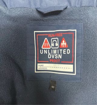 Giubbotto bimbo Run free unlimited DVSN