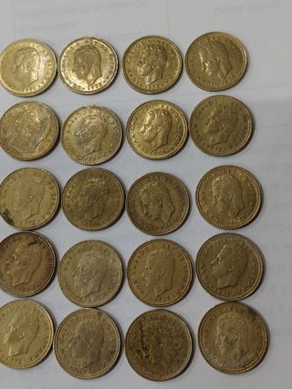 Monedas 1 Peseta Juan Carlos I
