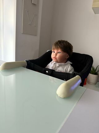 Trona de mesa plegable