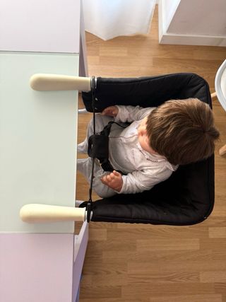 Trona de mesa plegable