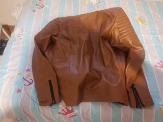 Chaqueta chico marrón